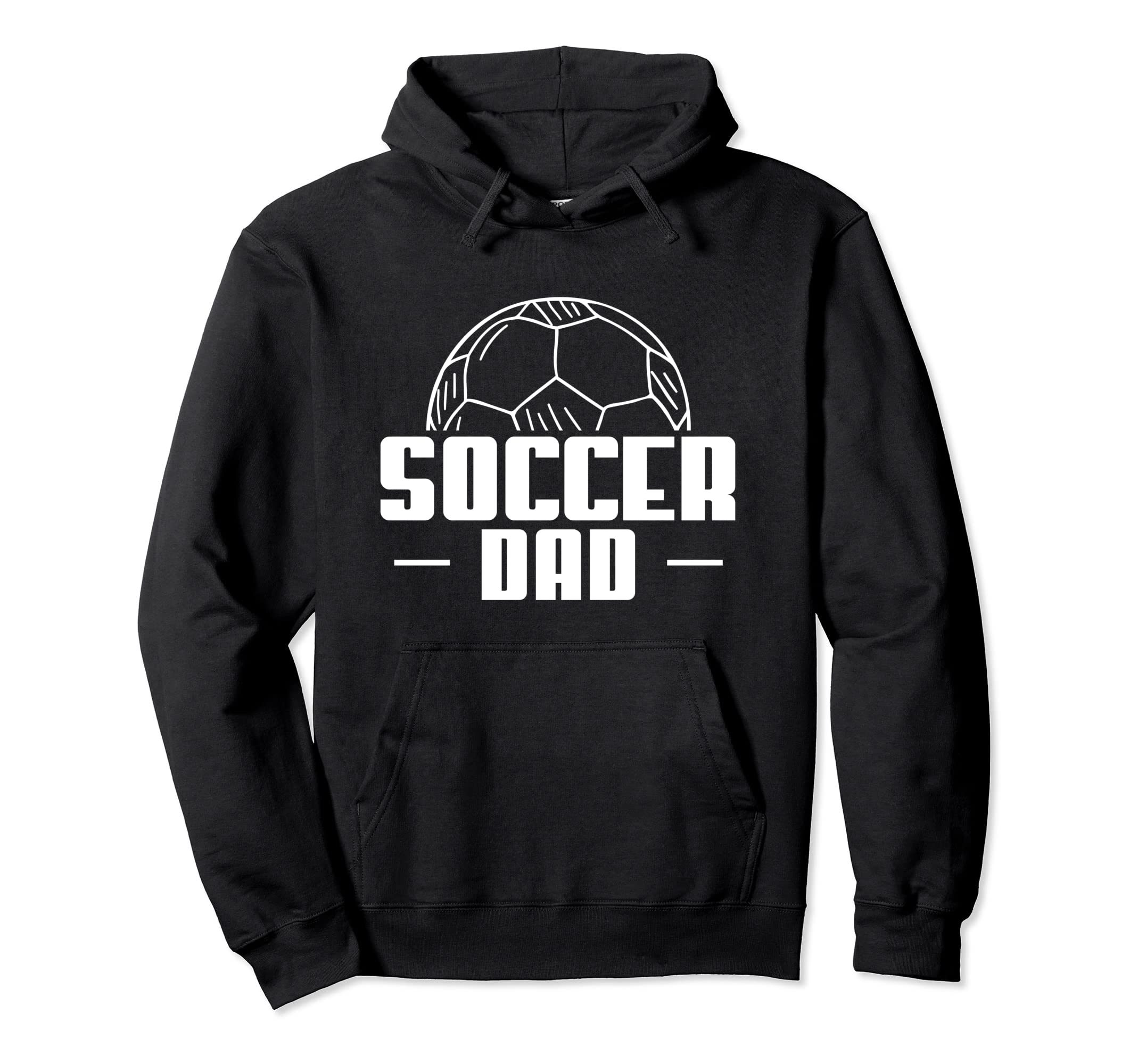 Soccer Dad Soccer Player Coach Hoodie - Graphic Print Unisex - T-Shirt, Sweatshirt, Hoodie