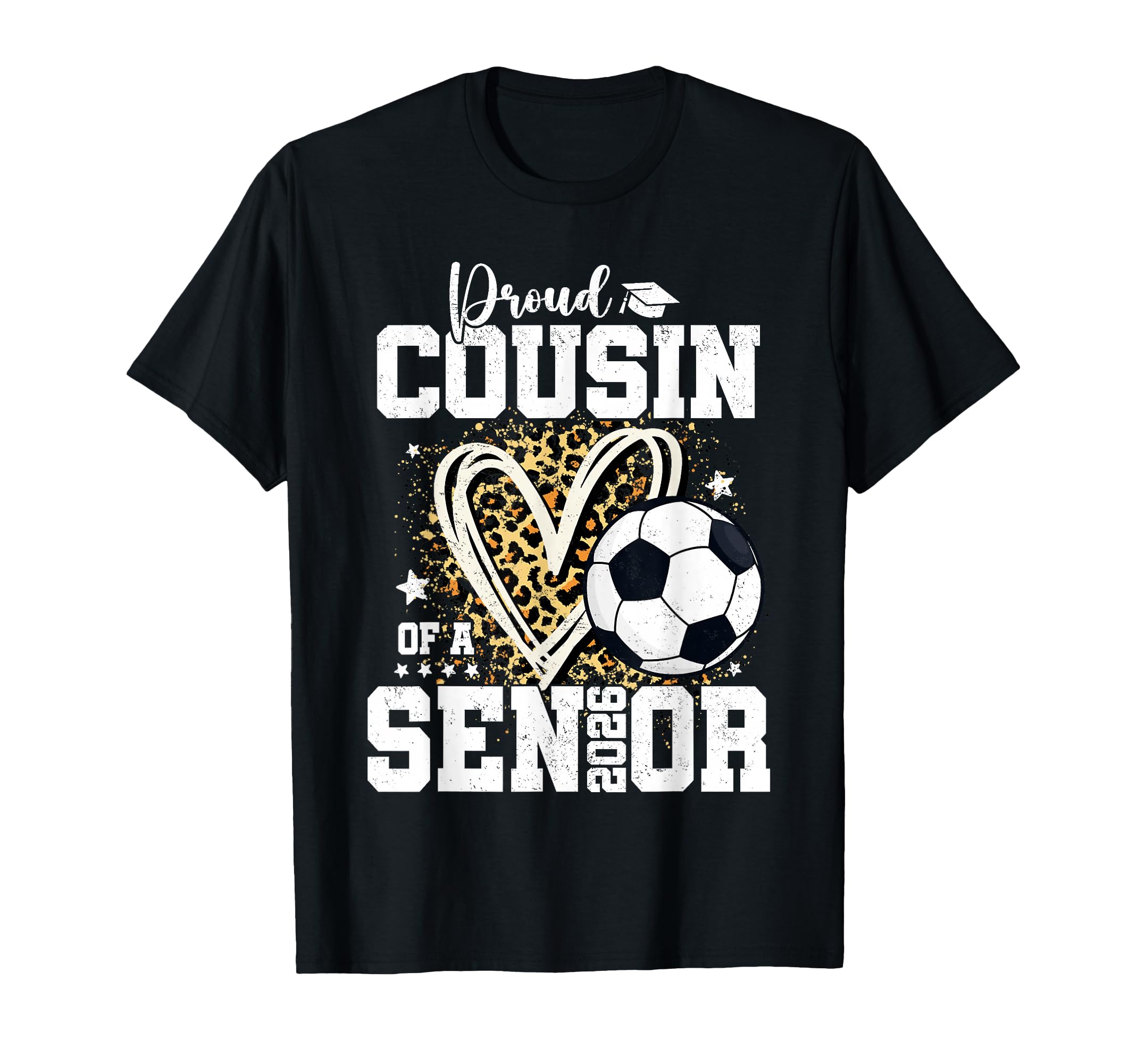 Proud Cousin 2026 Senior Soccer T-Shirt - Casual Everyday Wear for Adults - T-Shirt, Sweatshirt, Hoodie