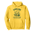Sideline Social Club Soccer Mom Hoodie - Aesthetic Graphic for Adults - T-Shirt, Sweatshirt, Hoodie