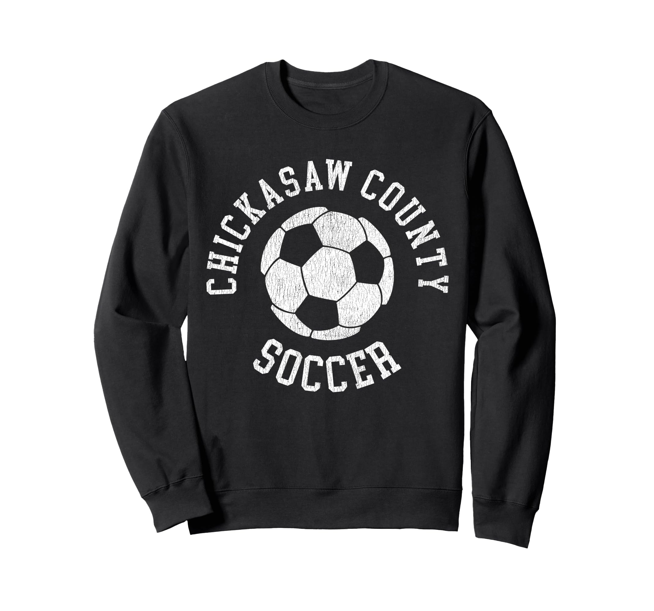 Chickasaw County Soccer Sweatshirt - Aesthetic Graphic for Adults - T-Shirt, Sweatshirt, Hoodie