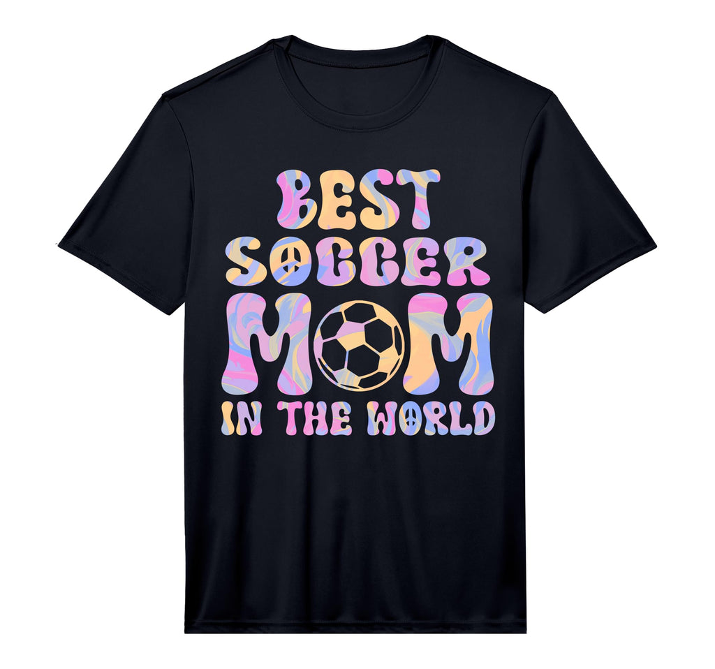 Mens Best Soccer Mom World Soccer T-Shirt - Casual Everyday Wear Men Women - T-Shirt, Sweatshirt, Hoodie