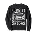 Keeping It Old School 80S 90S Music Sweatshirt - Minimalist Print Unisex - T-Shirt, Sweatshirt, Hoodie
