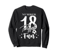 Number 18 Biggest Fan Soccer Sweatshirt - Aesthetic Graphic Men Women - T-Shirt, Sweatshirt, Hoodie