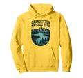 Grand Teton National Park Hiking Hoodie - Casual Everyday Wear Men Women - T-Shirt, Sweatshirt, Hoodie