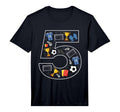 Mens 5Th Birthday 5 Year Old Football T-Shirt - Graphic Print Men Women - T-Shirt, Sweatshirt, Hoodie