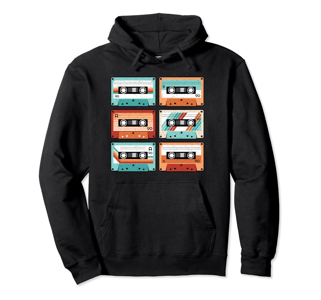 80S 90S Cassette Tape 1980S 1990S Hoodie - Streetwear Style Men Women - T-Shirt, Sweatshirt, Hoodie