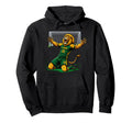 Lion Soccer Player Score Goal Knee Slide Hoodie - Minimalist Print Unisex - T-Shirt, Sweatshirt, Hoodie