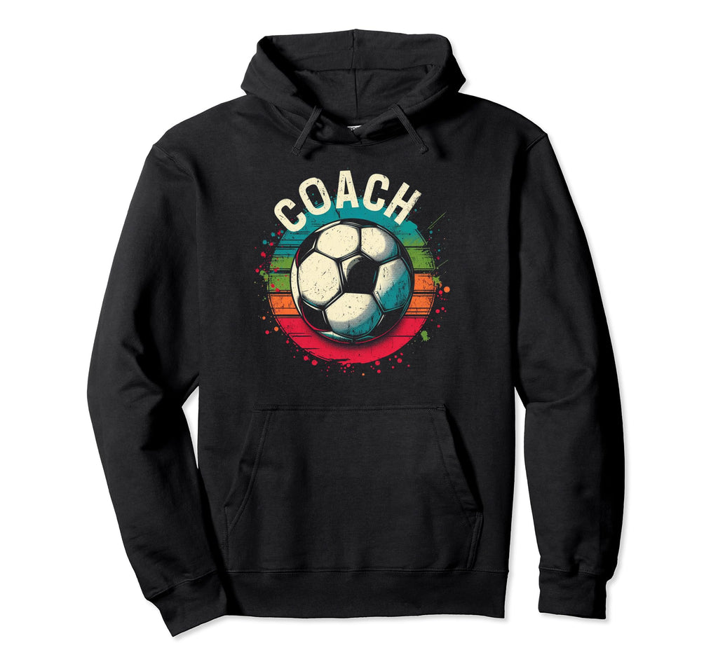 Soccer Coach Training Coaching Football Hoodie - Trendy Graphic for Adults - T-Shirt, Sweatshirt, Hoodie
