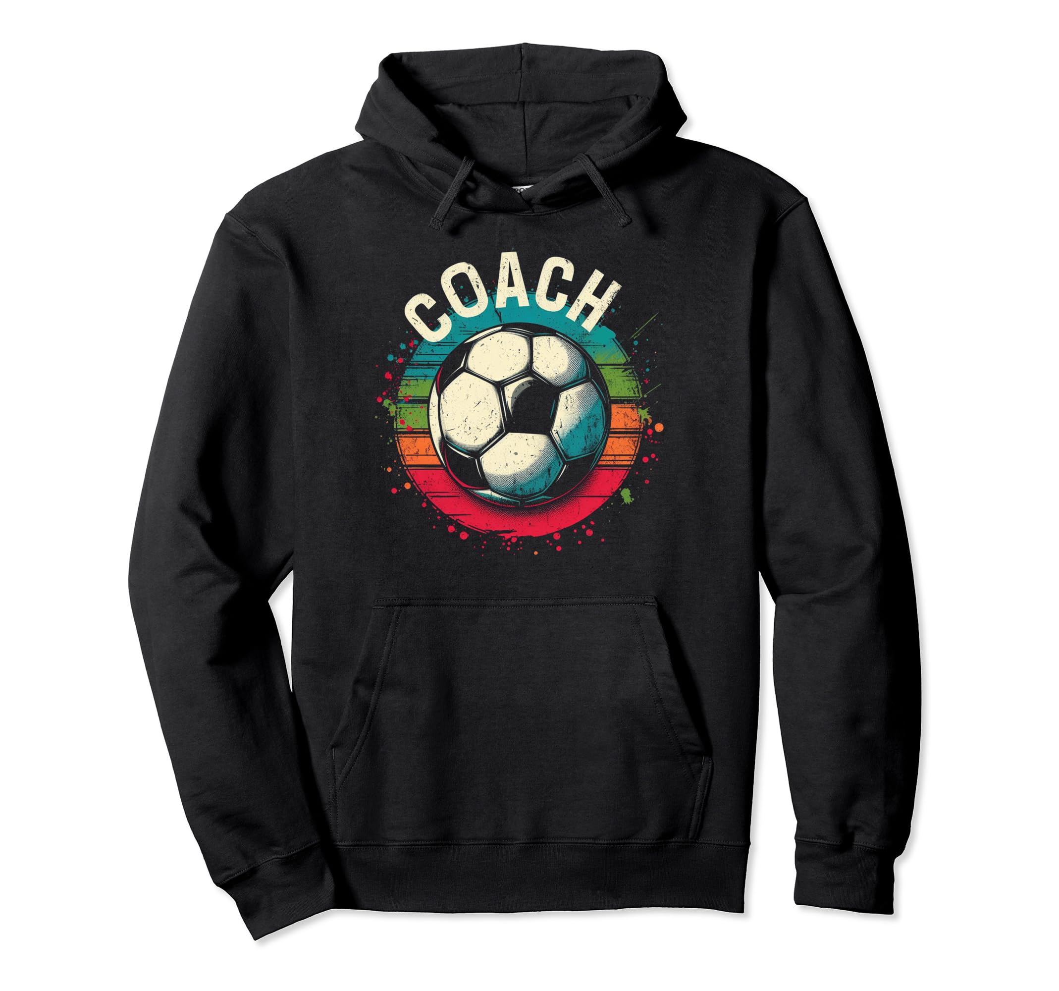 Soccer Coach Training Coaching Football Hoodie - Trendy Graphic for Adults - T-Shirt, Sweatshirt, Hoodie