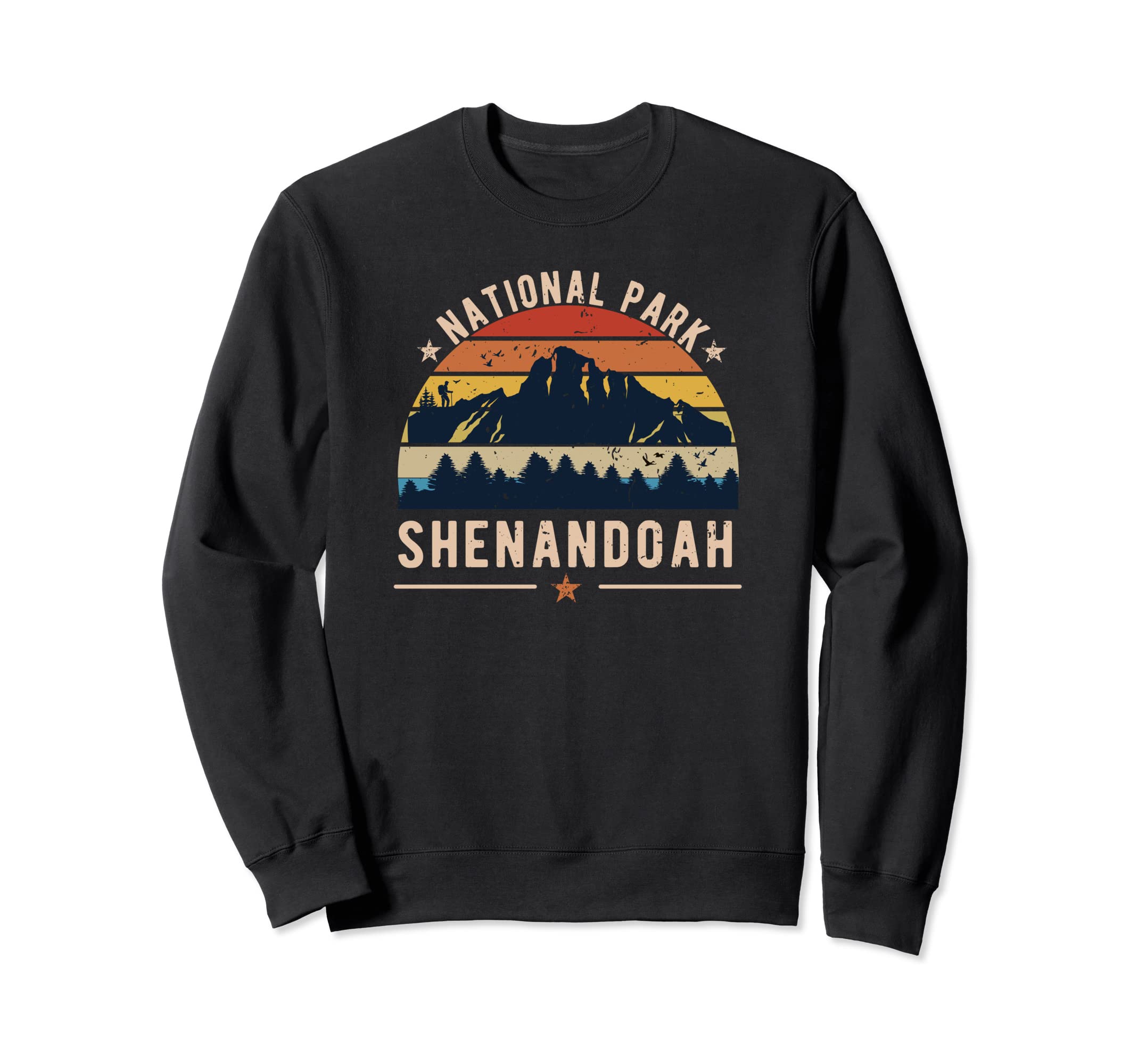 National Park Shenandoah Souvenir Sweatshirt - Minimalist Print Unisex - T-Shirt, Sweatshirt, Hoodie