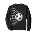 Winning Goal Soccer Ball Inside Net Sweatshirt - Unique Graphic Men Women - T-Shirt, Sweatshirt, Hoodie