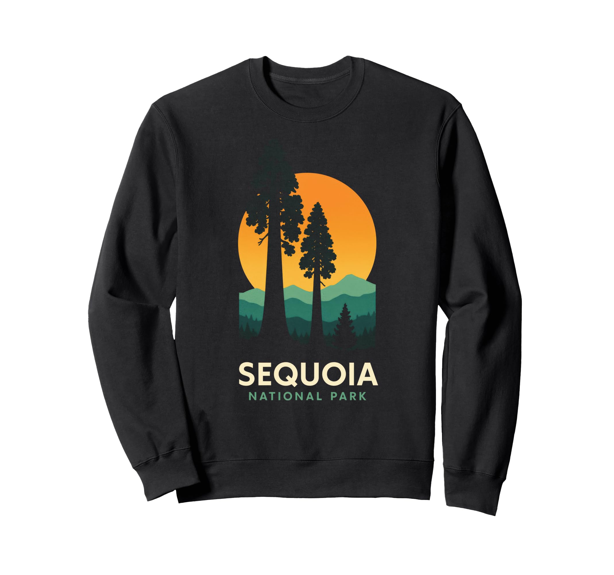 Sequoia National Park California Sweatshirt - Graphic Print for Adults - T-Shirt, Sweatshirt, Hoodie