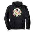 Floral Flower Soccer Player Mom Hoodie - Casual Everyday Wear for Adults - T-Shirt, Sweatshirt, Hoodie