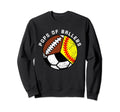 Pops Ballers Funny Softball Soccer Sweatshirt - Graphic Print Men Women - T-Shirt, Sweatshirt, Hoodie