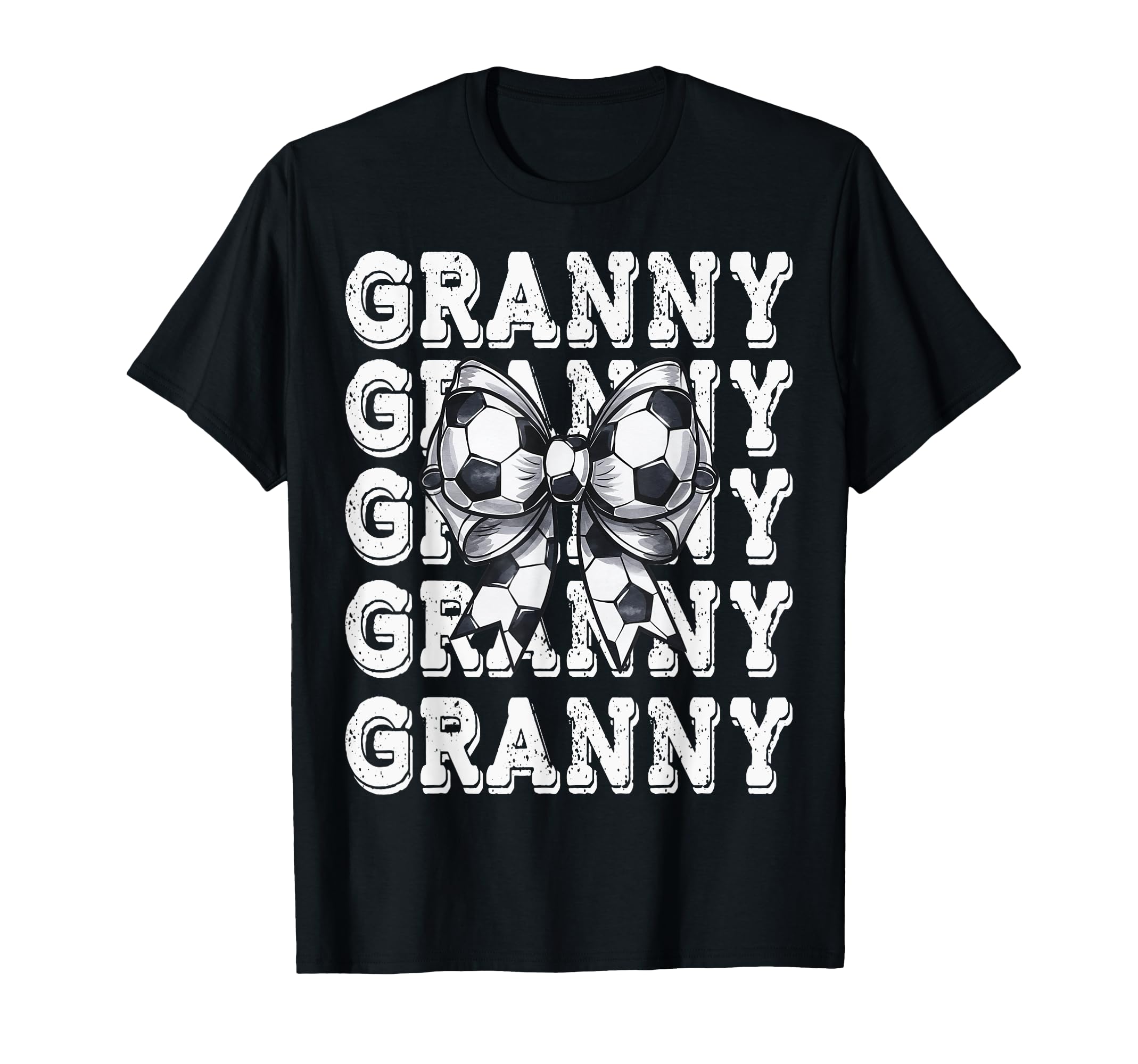 Coquette Soccer Granny Matching T-Shirt - Minimalist Print for Adults - T-Shirt, Sweatshirt, Hoodie