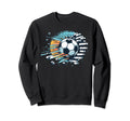 Soccer Ball Break Wall Soccer Sport Sweatshirt - Trendy Graphic Men Women - T-Shirt, Sweatshirt, Hoodie