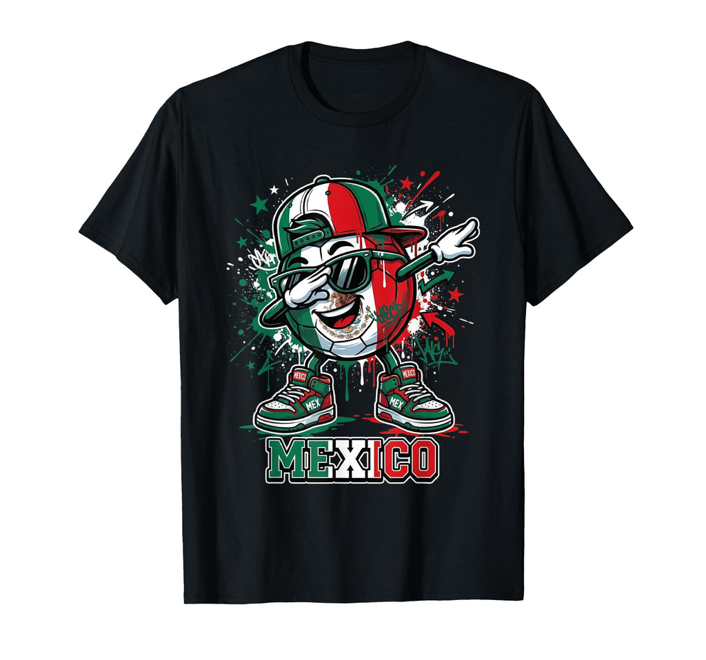 Mexican Dabbing Soccer Ball T-Shirt - Fun Novelty Design for Adults - T-Shirt, Sweatshirt, Hoodie