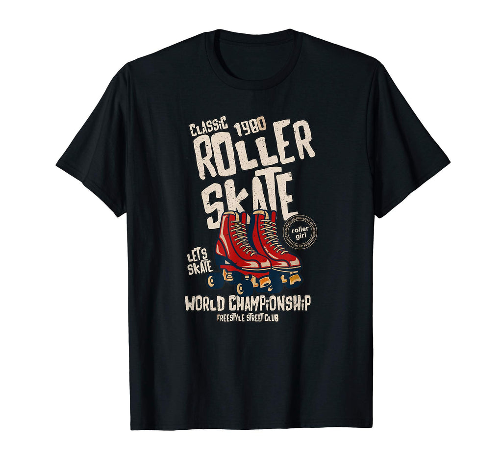 1980 Roller Skate Champion Derby T-Shirt - Streetwear Style Unisex - T-Shirt, Sweatshirt, Hoodie