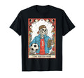 Soccer Mom Tarot Card Skeleton Soccer T-Shirt - Novelty Apparel for Adults - T-Shirt, Sweatshirt, Hoodie