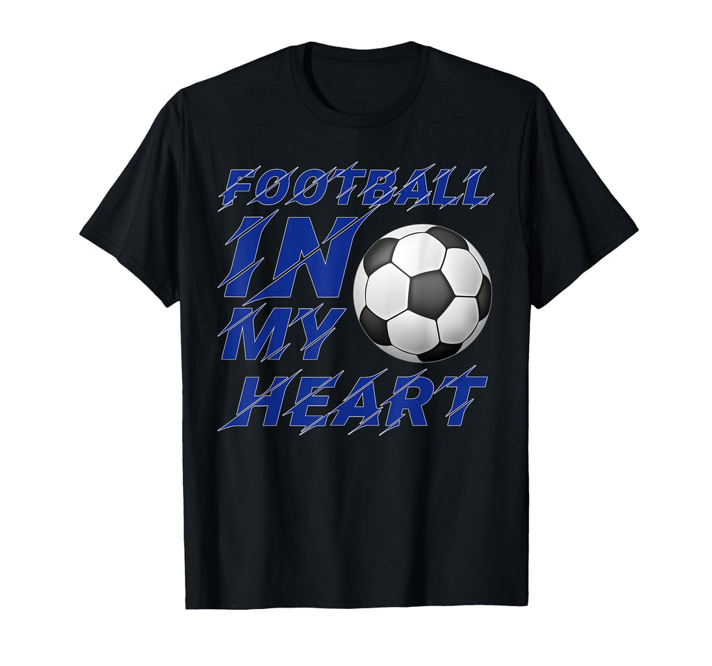 Football My Heart Soccer Lover 2026 Fan T-Shirt - Minimalist Print Unisex - T-Shirt, Sweatshirt, Hoodie