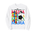 Autism Mama Autism Awareness Coquette Sweatshirt - Novelty Apparel Unisex - T-Shirt, Sweatshirt, Hoodie