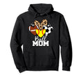 Ball Mom Funny Softball Soccer Football Hoodie - Custom Art Print Unisex - T-Shirt, Sweatshirt, Hoodie