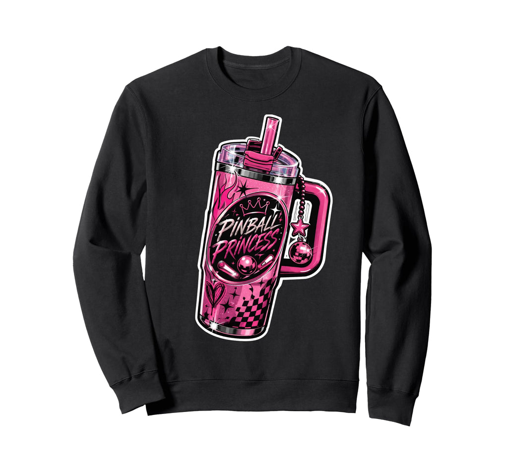 Pinball Princess Machines Sweatshirt - Casual Everyday Wear Men Women - T-Shirt, Sweatshirt, Hoodie