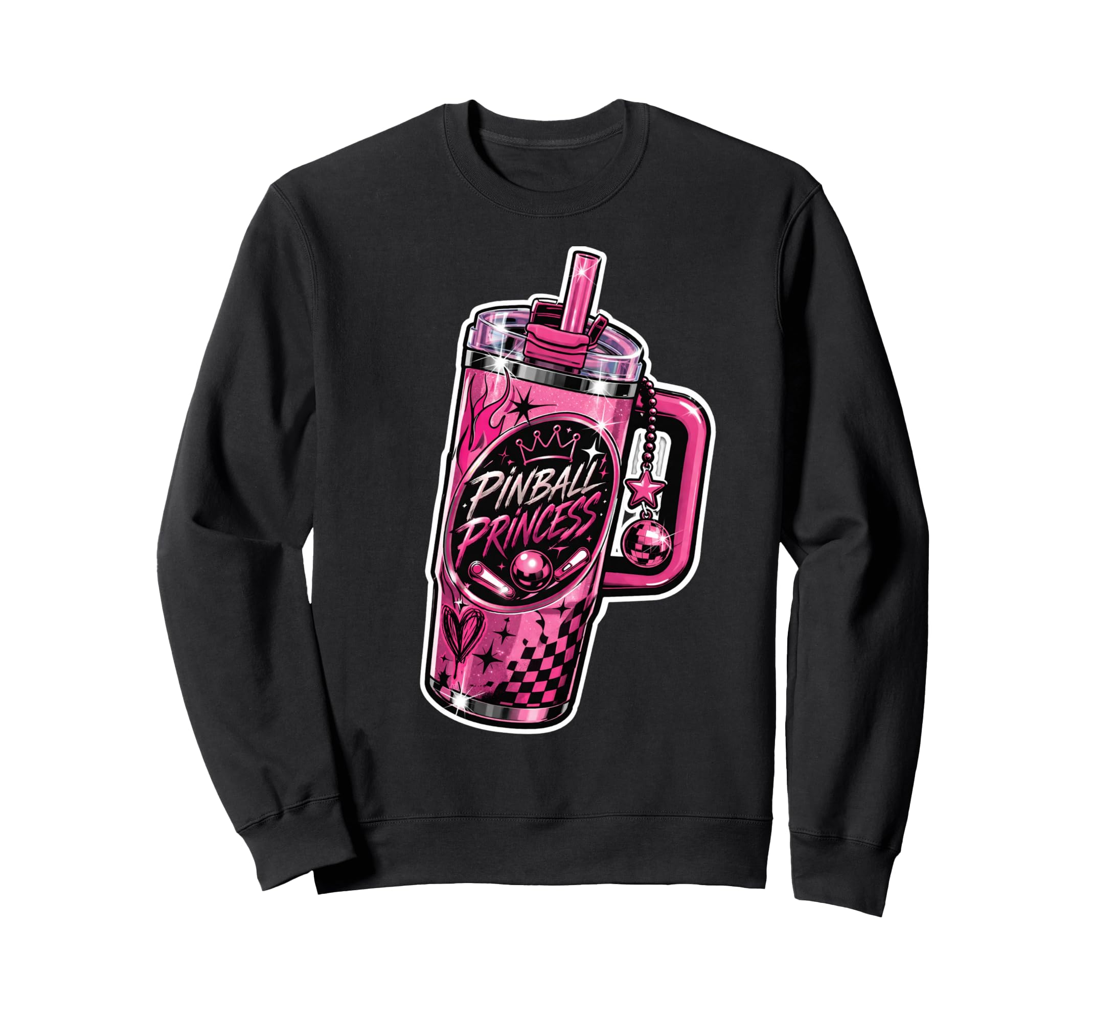 Pinball Princess Machines Sweatshirt - Casual Everyday Wear Men Women - T-Shirt, Sweatshirt, Hoodie