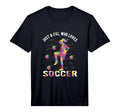 Just Who Loves Soccer Performance T-Shirt - Unique Graphic Unisex - T-Shirt, Sweatshirt, Hoodie