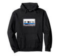 Cassette Tape Music Hoodie - Fun Novelty Design Unisex - T-Shirt, Sweatshirt, Hoodie