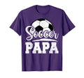 Soccer Papa Soccer Player Game Day T-Shirt - Custom Art Print for Adults - T-Shirt, Sweatshirt, Hoodie