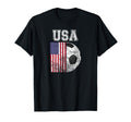 Usa Flag Soccer Futbol Football T-Shirt - Graphic Print Men Women - T-Shirt, Sweatshirt, Hoodie