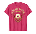 Soccer Runs My Veins Passionate Fan T-Shirt - Casual Everyday Wear Unisex - T-Shirt, Sweatshirt, Hoodie