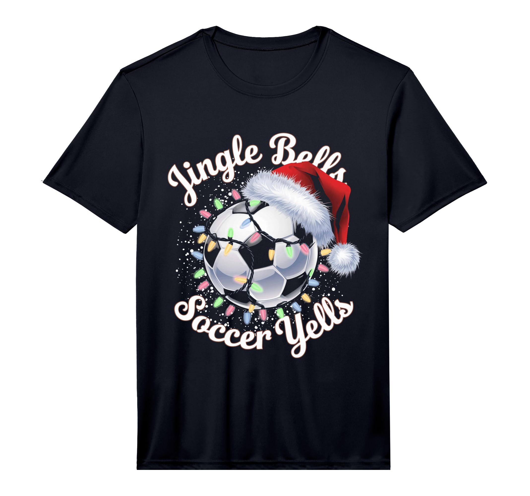 Jingle Bells Soccer Yells Funny Soccer T-Shirt - Unique Graphic Men Women - T-Shirt, Sweatshirt, Hoodie