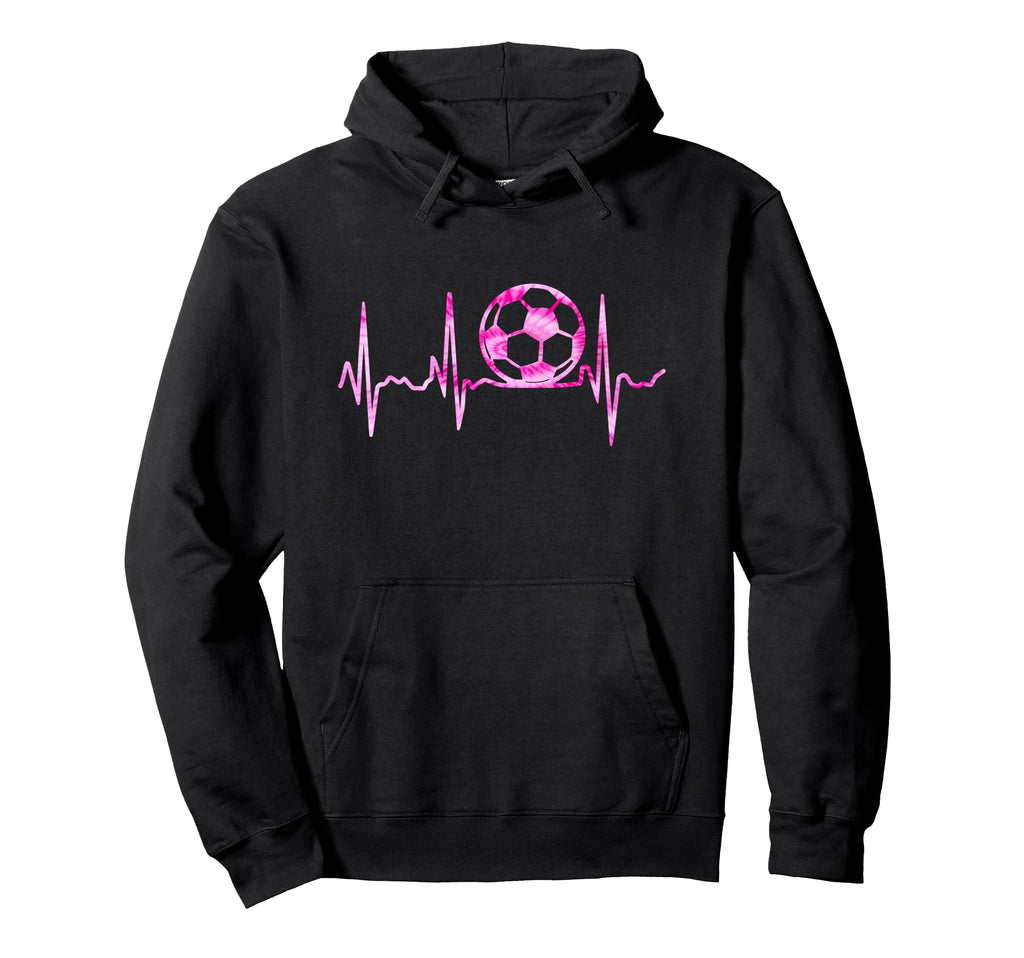 Soccer Heartbeat Teen Female Soccer Hoodie - Custom Art Print Men Women - T-Shirt, Sweatshirt, Hoodie