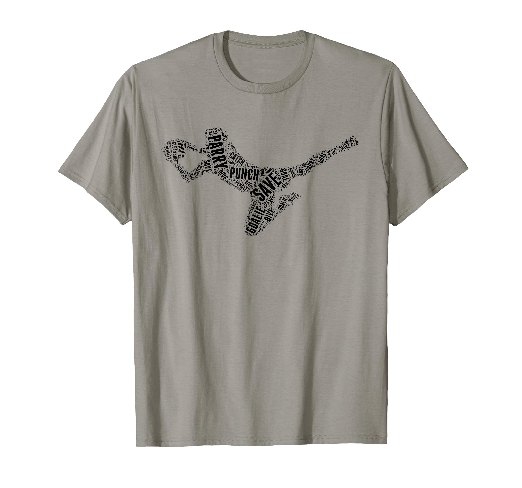 Soccer Goalkeeper Goalie T-Shirt - Graphic Print Unisex - T-Shirt, Sweatshirt, Hoodie