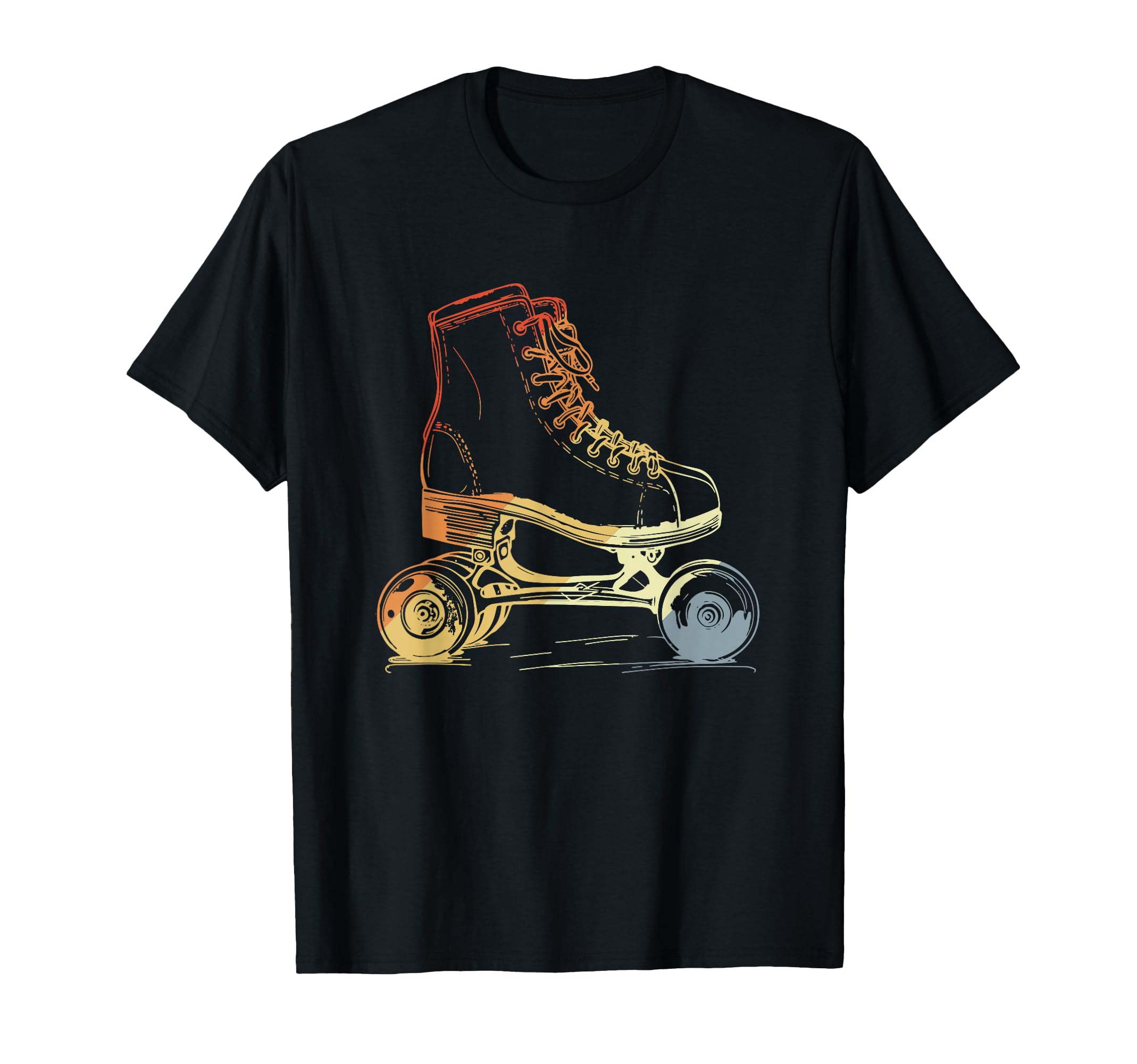 Roller Skates Sketch T-Shirt - Custom Art Print Men Women - T-Shirt, Sweatshirt, Hoodie
