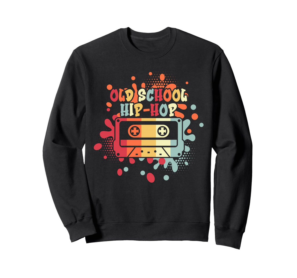 Old School Hip Hop 80S 90S Music Sweatshirt - Unique Graphic Men Women - T-Shirt, Sweatshirt, Hoodie