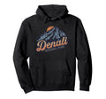 Denali Est 1917 Alaska National Park Hoodie - Minimalist Print Unisex - T-Shirt, Sweatshirt, Hoodie