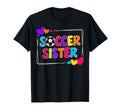 Soccer Sister Heart T-Shirt - Novelty Apparel Men Women - T-Shirt, Sweatshirt, Hoodie
