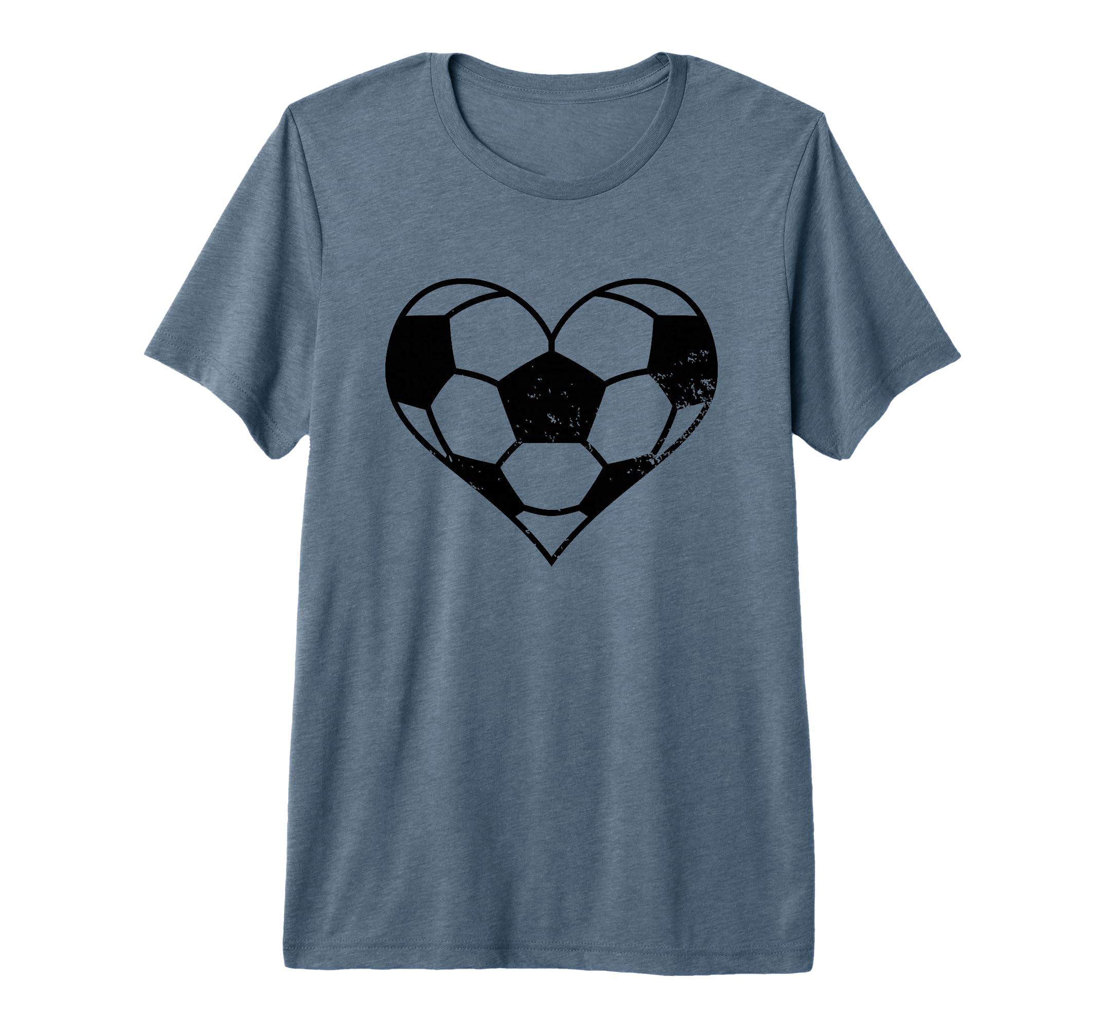 Soccer Heart Funny Soccer Player Mom T-Shirt - Casual Everyday Wear Unisex - T-Shirt, Sweatshirt, Hoodie