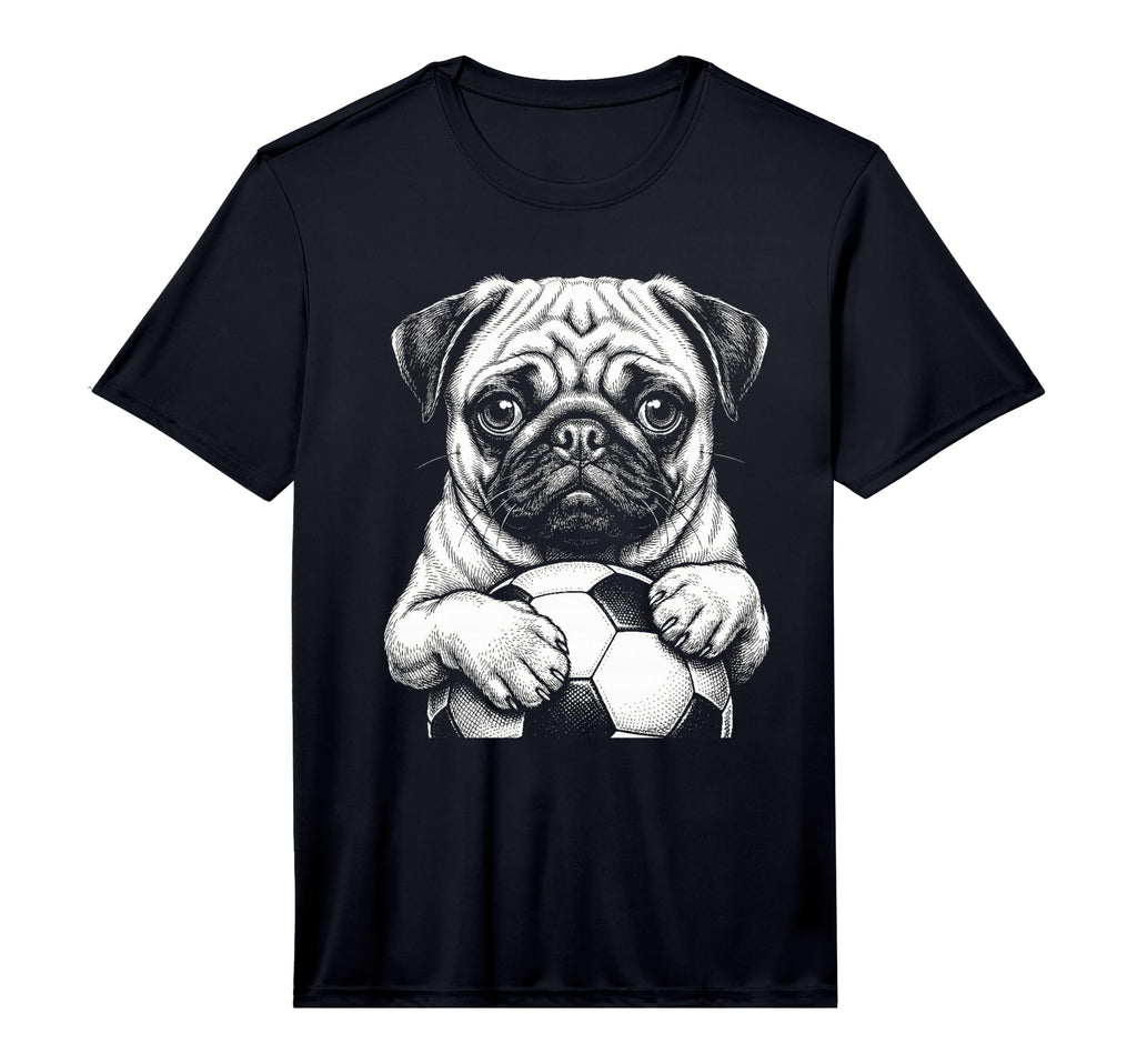 Fans Ball Mascot Black And White Dog T-Shirt - Novelty Apparel Men Women - T-Shirt, Sweatshirt, Hoodie