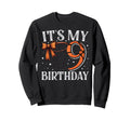 Its My Nine 9 Birthday Basketball Sweatshirt - Aesthetic Graphic Unisex - T-Shirt, Sweatshirt, Hoodie