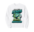 This Loves Soccer And Dinosaurs Sweatshirt - Aesthetic Graphic Men Women - T-Shirt, Sweatshirt, Hoodie
