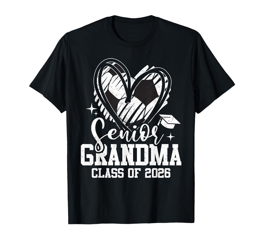 Senior Grandma Class 2026 Soccer T-Shirt - Fun Novelty Design Men Women - T-Shirt, Sweatshirt, Hoodie