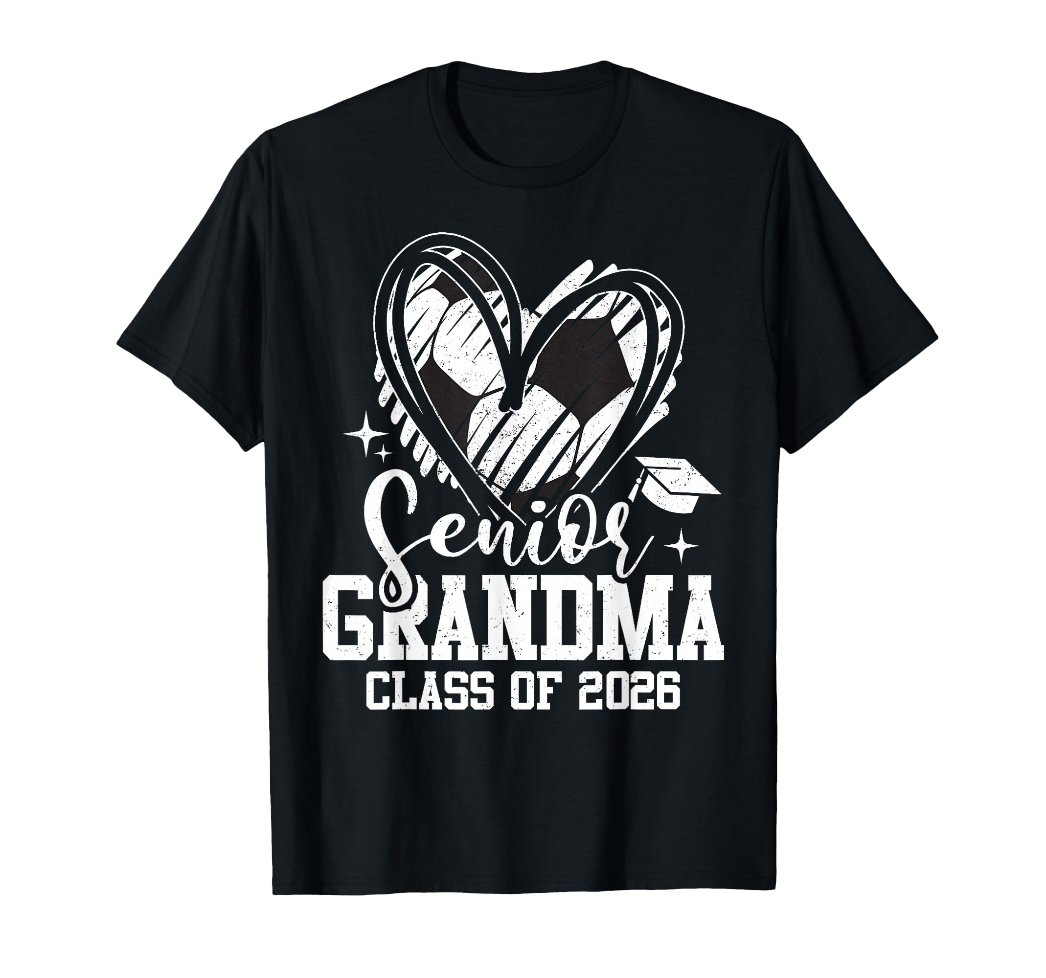 Senior Grandma Class 2026 Soccer T-Shirt - Fun Novelty Design Men Women - T-Shirt, Sweatshirt, Hoodie