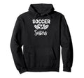 Soccer Sister Leopard Hoodie - Minimalist Print for Adults - T-Shirt, Sweatshirt, Hoodie