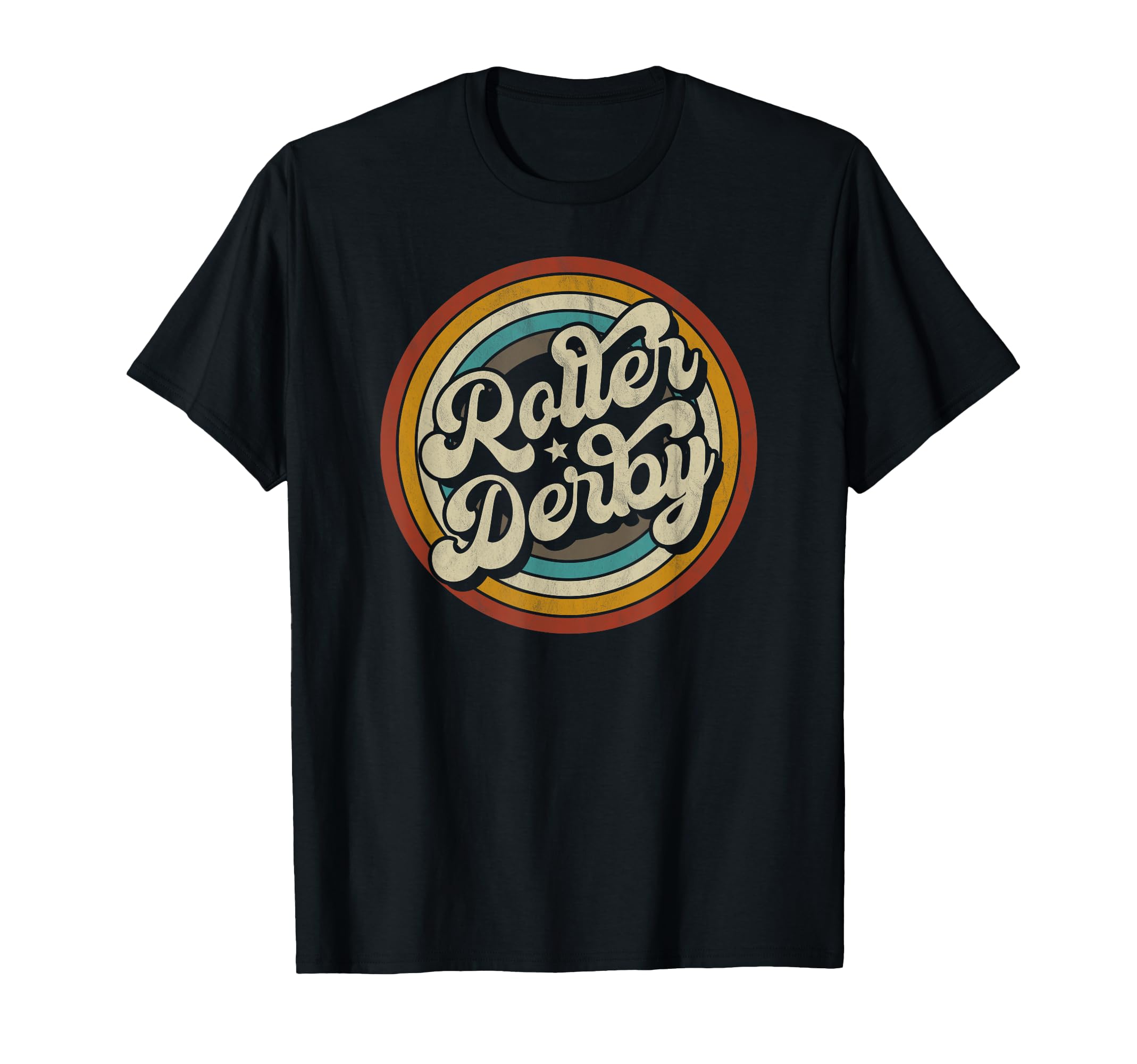 Roller Derby Derby Skate Skating 70S T-Shirt - Minimalist Print for Adults - T-Shirt, Sweatshirt, Hoodie