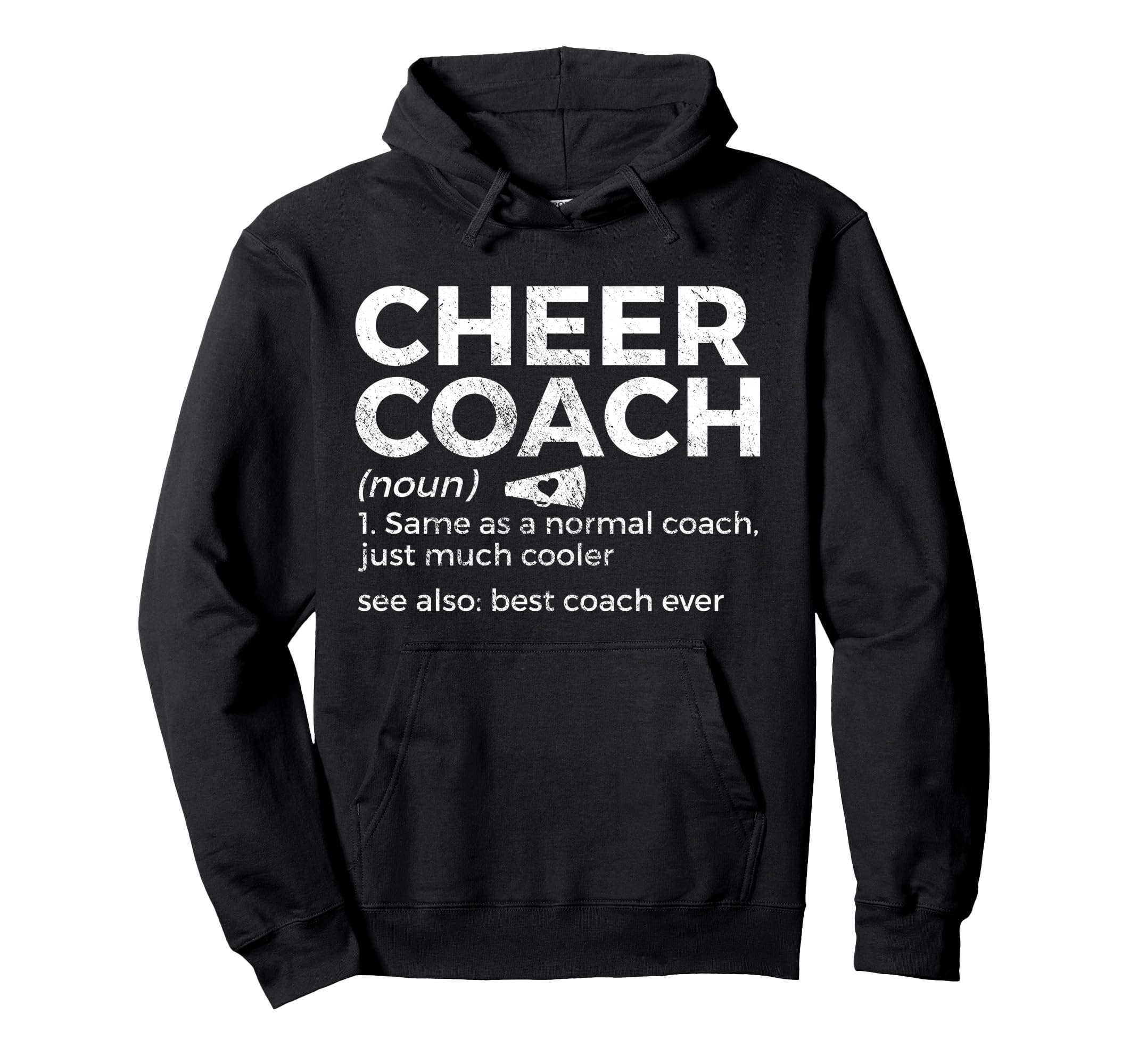 Funny Cheer Coach Definition Best Hoodie - Custom Art Print Men Women - T-Shirt, Sweatshirt, Hoodie