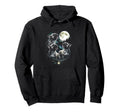 Howling French Bully Moon Funny 80S Hoodie - Aesthetic Graphic for Adults - T-Shirt, Sweatshirt, Hoodie